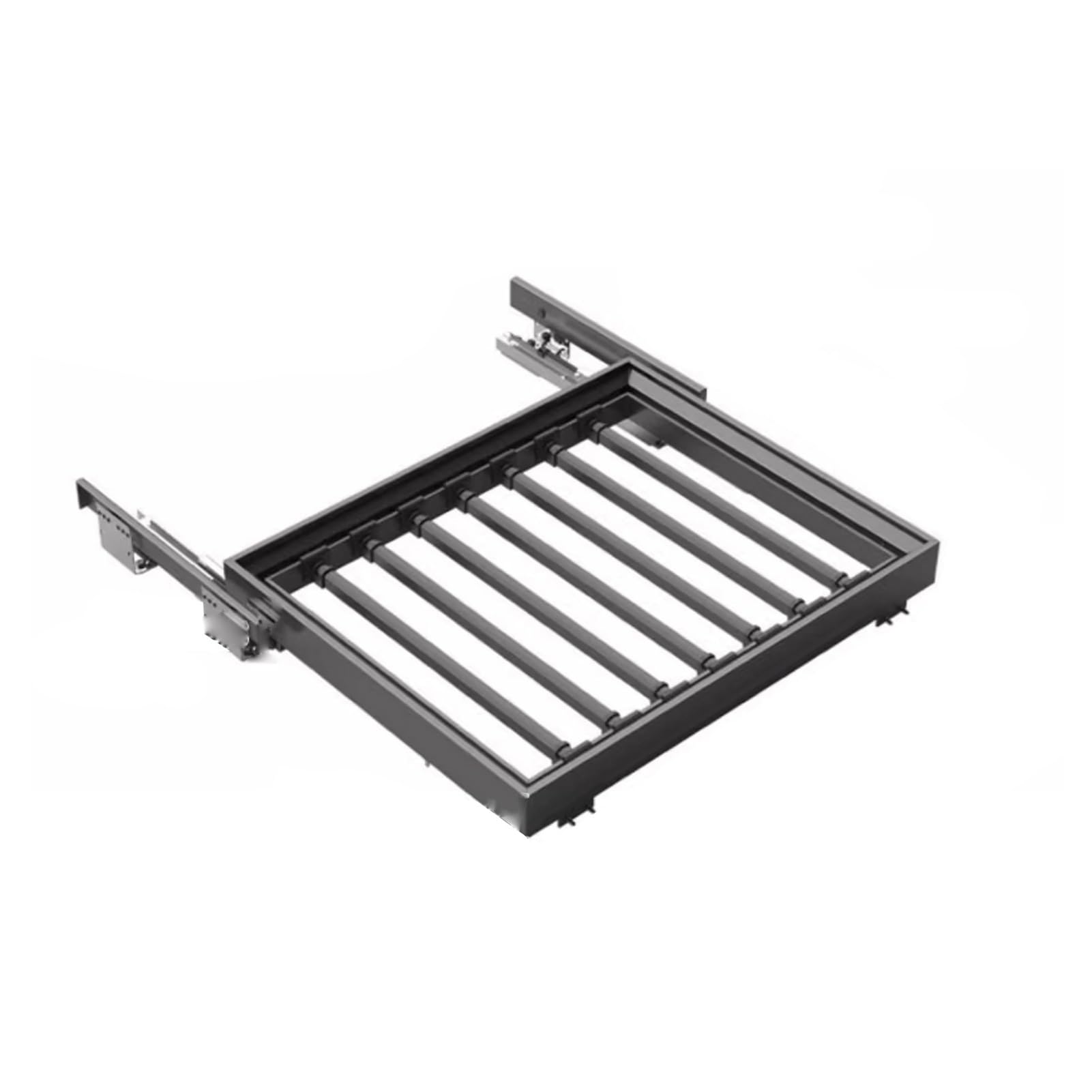 Wieszak na spodnie nad szafę/sypialnię/łazienkę/pralkę | Wykonany ze stopu aluminium, ten rozsuwany wieszak na spodnie oszczędza miejsce i ma regulowaną szerokość (464-514 mm)