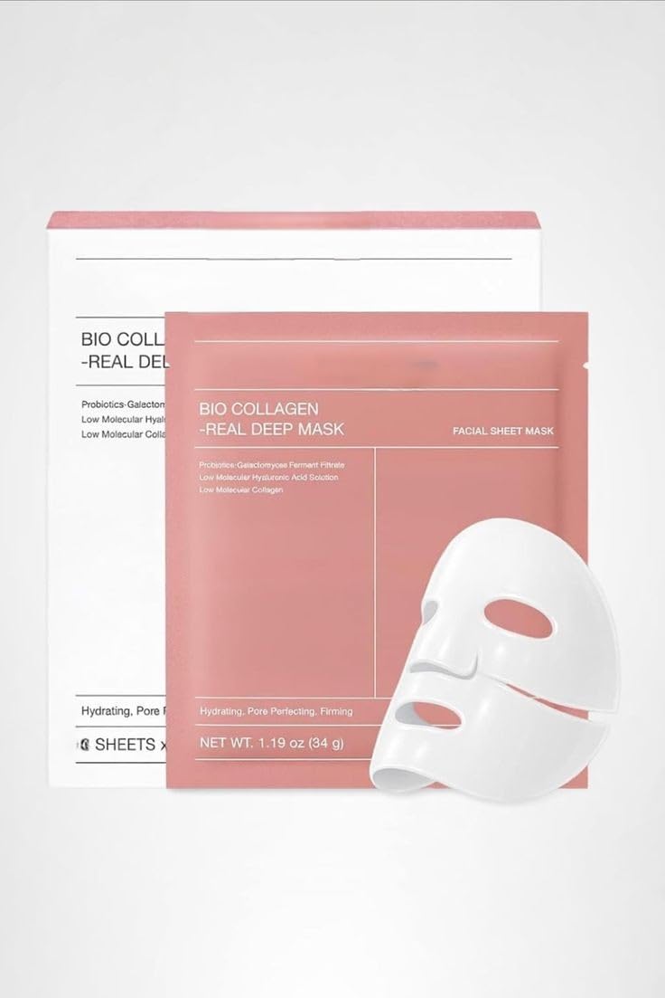 EFFARA Bio-Collagen Overnight Face Mask | Korean Glass Skin Hydrogel Mask for De — Flash AI Score 83/100