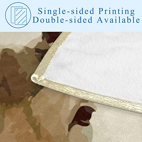 Couverture de lit douillette et chaude en tissu premium - 5