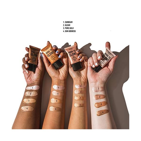 NYX-PROFESSIONAL-MAKEUP-Born-To-Glow-Liquid-Illuminator-Gleam NYX PROFESSIONAL MAKEUP Born To Glow Liquid Illuminator - Gleam