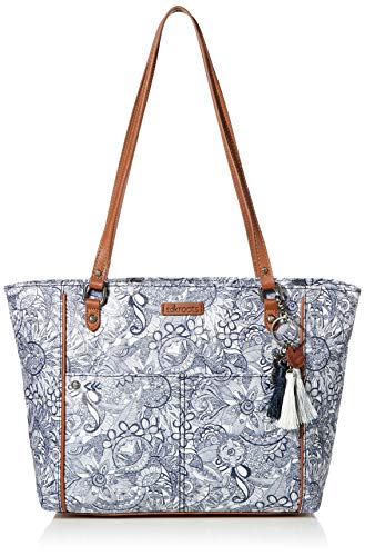 Sakroots Women's Metro Tote Bag, Navy Spirit Desert, One Size