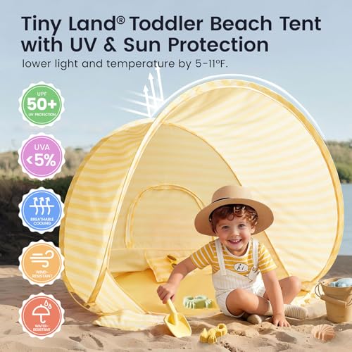 Tiny Land Upgraded Beach Tent