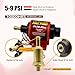 ENGINEMAN Universal 12 Volt Electric Fuel Pump 5-9 PSI, 35GPH, Super 12S Plus for Gasoline Diesel Engines