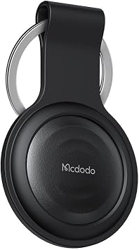 Mcdodo AT-7201 Airtag Apple Compatible Smart Tracking Device Black Keychain Case Gift