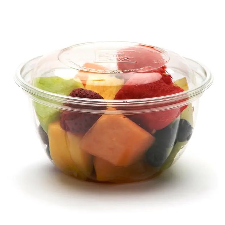 Direct Pack BottleBox Dome Lid for 16 oz Rose Bowl, 5.50D, Clear | 600/Case