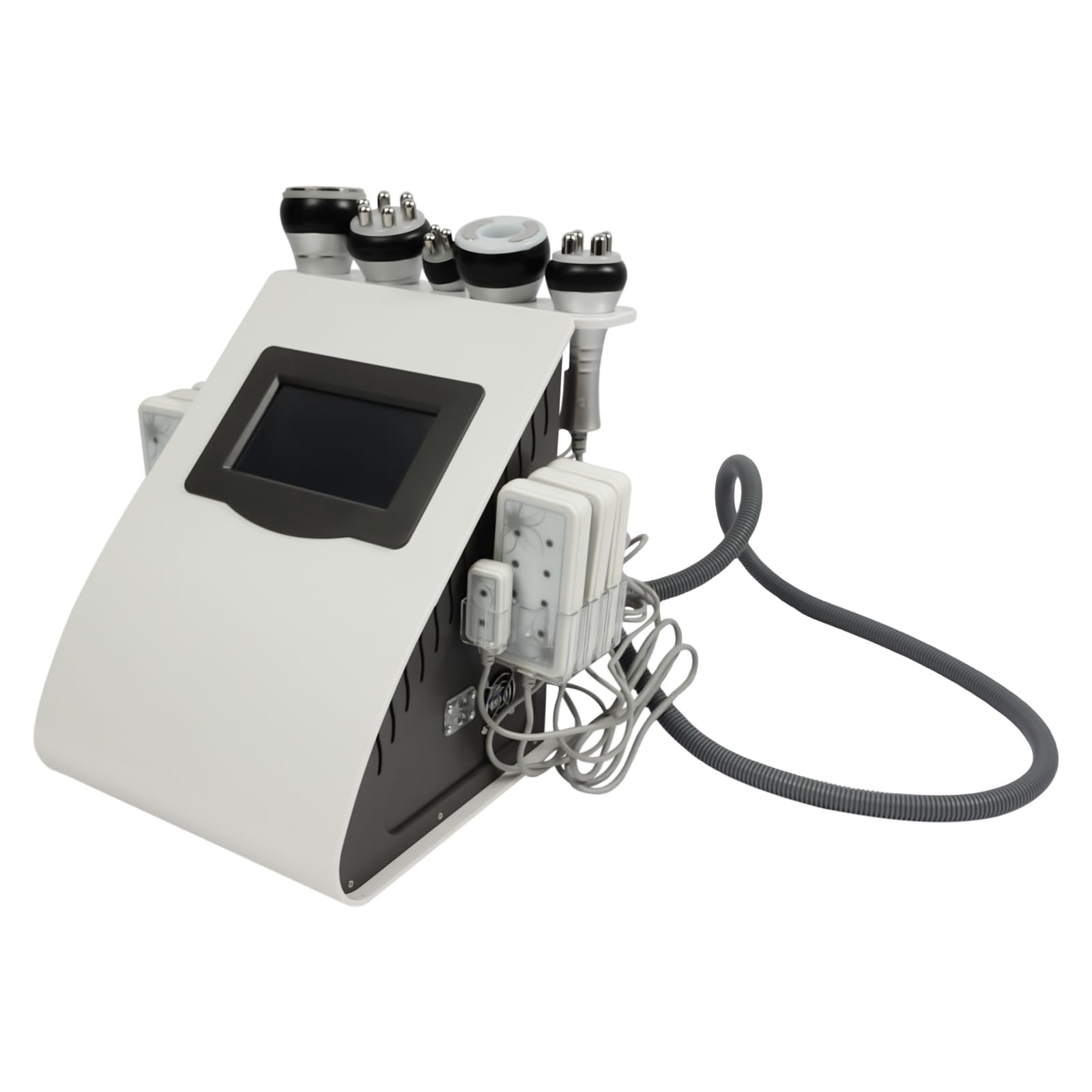 Multifunktionale Körperpflege, 40K Massagegerät Body Slimming Machine Mehrere Modi Geräte Bauchfett Weg Gerät für Privathaushalten, Schönheitssalons