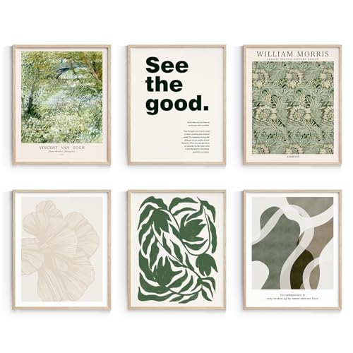 Habseligkeit Green Wall Art Prints 8x10