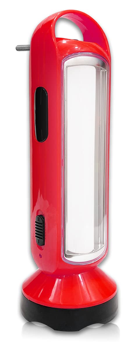 Pick Ur Needs Rechargeable Emergency Torch LED Light 5W +18 Bright SMD Tube 1600mAH Perfect Flashlight for Home (Red) (B09FLHZ9ZR) Amazon Price History, Amazon Price Tracker