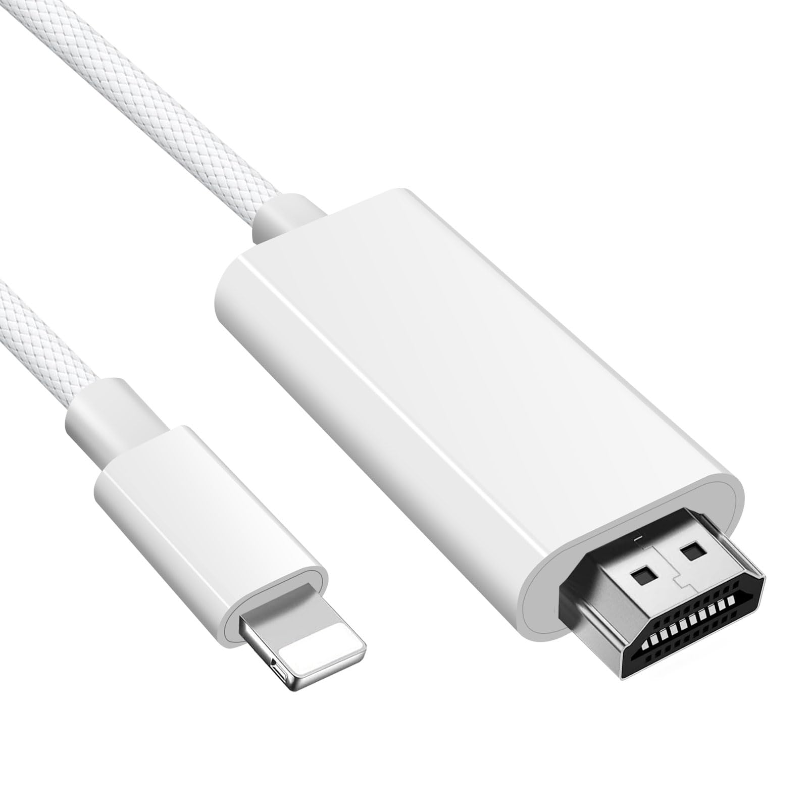 Amazon | [2025 MFi認証] Ligh-ning HDMI 変換ケーブル 2M 携帯電話