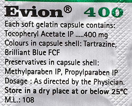 Evion 400mg Capsule 10'S