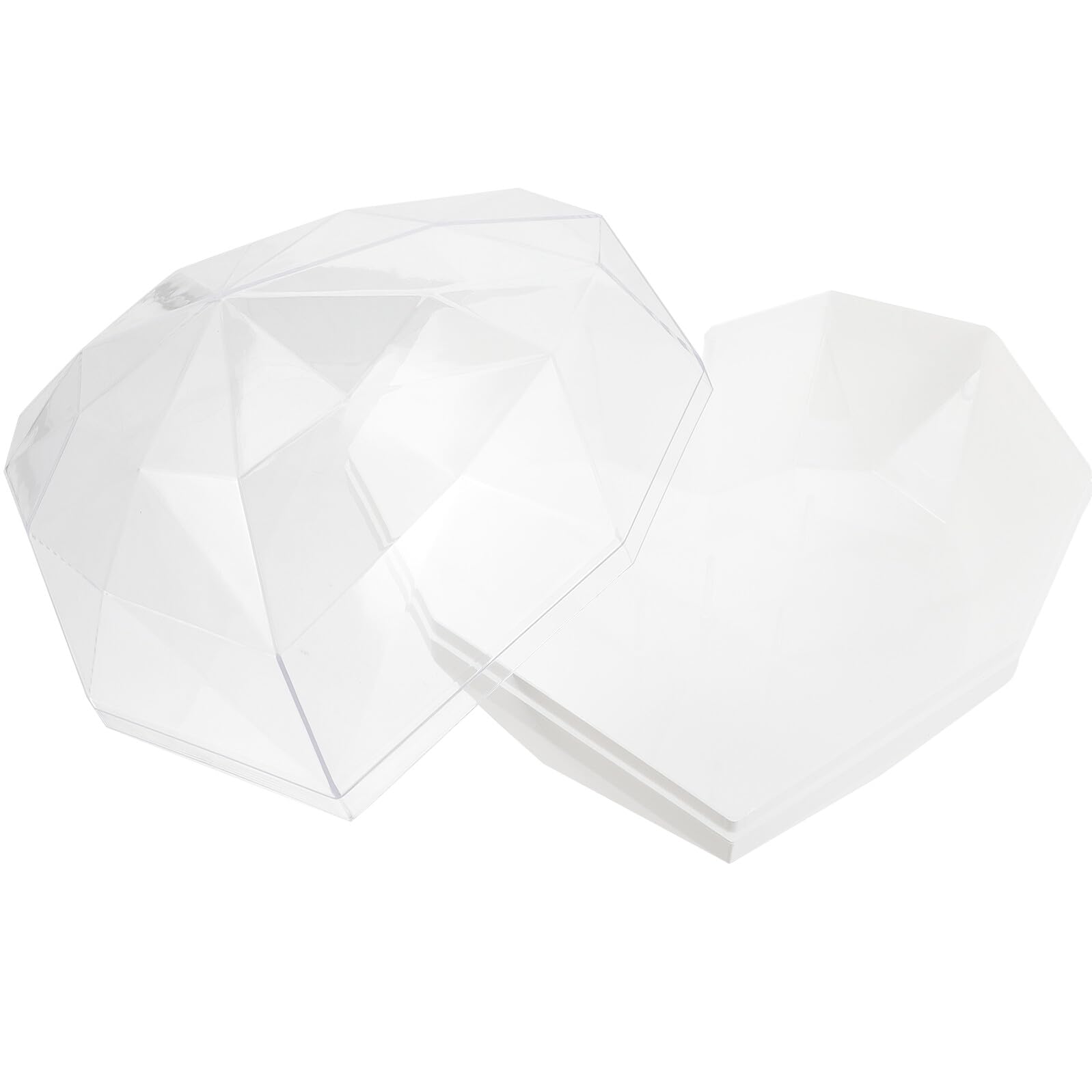 Homoyoyo Herzförmige Acrylbox für Blumenarrangements Leichter und Tragbarer Blumenkasten Transparente Geschenkbox für Hochzeit und Valentinstag