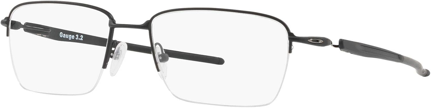 Oakley mens Ox5128 Gauge 3.2 Blade Square Prescription Eyeglass Frames
