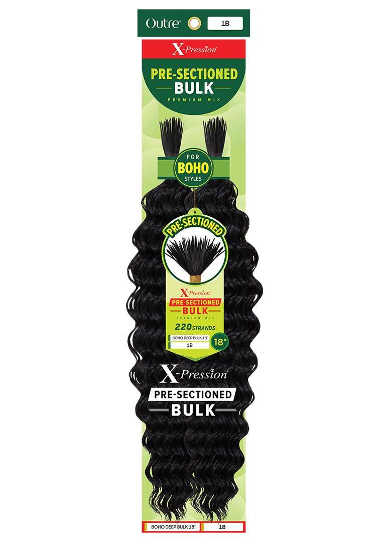 Amazon.com : Outre X-Pression Pre-Sectioned Boho Deep Bulk 18