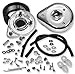 S&,S Cycle S&S Cycle Teardrop Air Cleaner Kit Chrome 17-0448