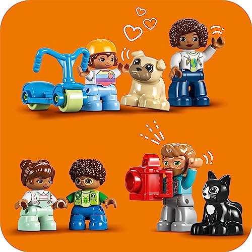 LEGO® DUPLO® Kasabası 3’ü 1 Arada Aile Evi 10994 Oyuncak Yapım Seti (218 Parça)