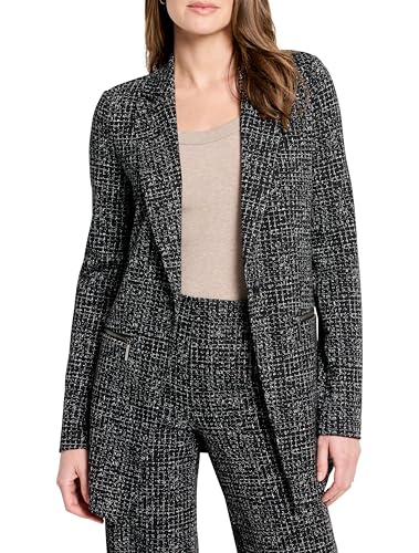 NIC+ZOE Women's Dotty Grid Zip Jacket2