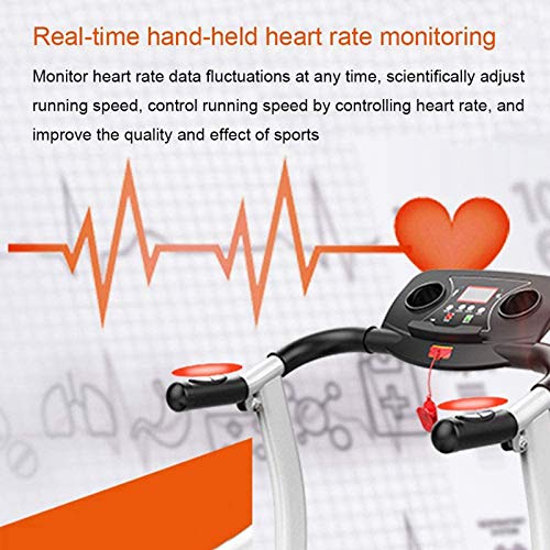 Folding Under-Desk Walking Treadmill, Electric Motorized Running Machine Tread Belt w/Incline LCD Display£?Easy Assembly… - Image 5