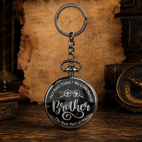 Image of Antique Bronze Pocket Premium Vintage Theme Metallic Home Key Chain & Key Rings | Best Gift for Men, Woman, Boys & Girls on their Special Occassions