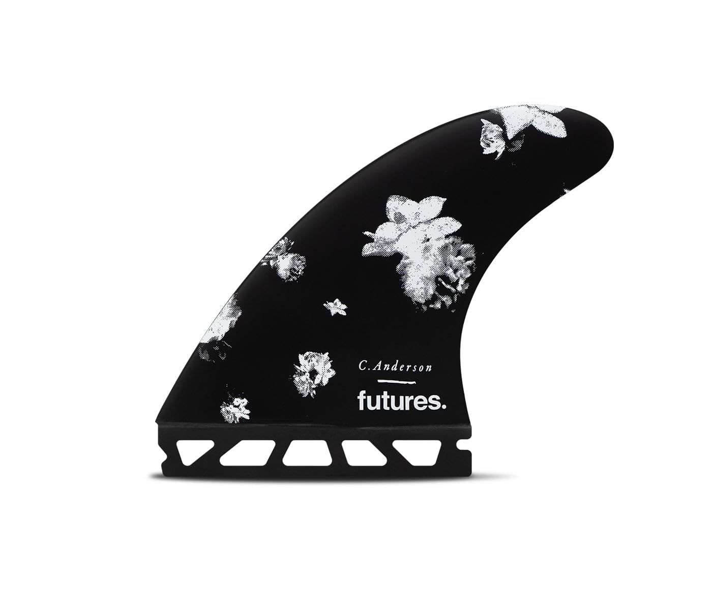 Amazon.com : Future Fins Ando Blackstix Thruster Fin Set Black L