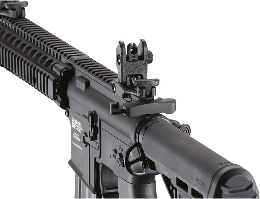 Lancer Tactical Gen 2 Proline MK18 Full Steel M4 AEG Airsoft Rifle with Delta Airsoft Stock