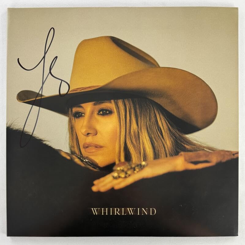 Lainey Wilson Signed Autograph Album Vinyl Record LP - WhirIwind B - with Jame Spence Authentication JSA COA - Country Music Beauty - Sexy Abby on Yellowstone - Tougher Sayin' What I'm Thinkin' Bell Bottom Country Whirlwind