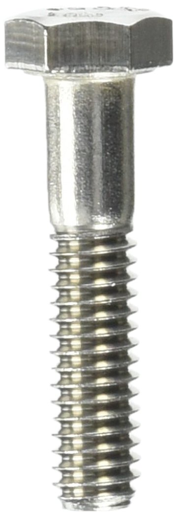 Tornillo hexagonal acero inoxidable 100 unidades paso métrico para fijación metal