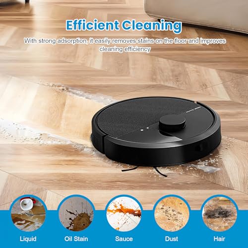 Image of 8 Pack Replacement Mop Pads Compatible with iRobot Roomba 505X Combo, Plus 405 Combo /505 Combo /507 Combo /4020 Combo Robot Vacuum Cleaners, Reusable & Washable Microfiber Mop Cloth Refill