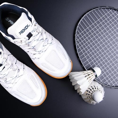 Image of Prokick Storm Court Non Marking Badminton Shoes | Lightweight, Durable & Flexible Badminton Shoes | Also Perfect for Squash, Table Tennis, Volleyball, Basketball & Indoor Sports
