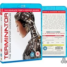 Terminator The Sarah Connor Chronicles - The Complete 1 & 2 Season 6-Disc Set / 31 Episode [Blu-ray] [Region Free]