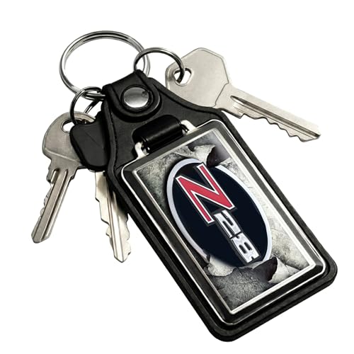 Image of Brotherhood Car Key Chain for Camaro - Classic Models Keychain for Men and Women Gift Key Ring - -
