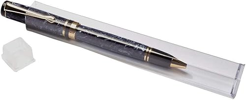 Miniatura 2 de Tubo de exhibición de bolígrafos (10) – Tubos de almacenamiento de bolígrafos transparentes con tapas para protección contra el polvo – Soporte