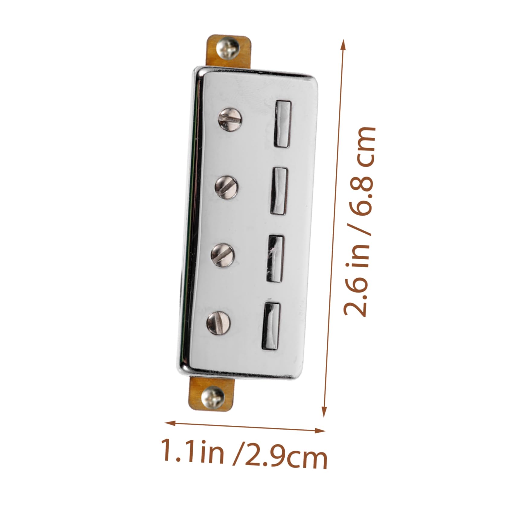 Levemolo Electric Guitar Accessory 4-string Bass Pickup Guitar Parts Random Color