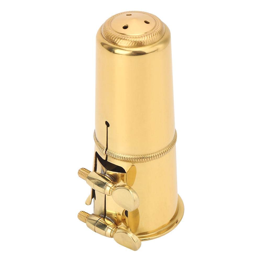 Kit Boquilla Saxofón Tenor, Incluye Tapa Protectora Completa, Accesorios Saxo Tenor con Diseño Ergonómico para Estudiantes Profesionales Ensambles y Práctica Diaria