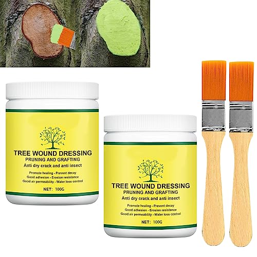 MQSHUHENMY Tree Wound Sealer, Tree Wound Pruning Sealer, Tree Grafting Paste, Bonsai Cut Paste...