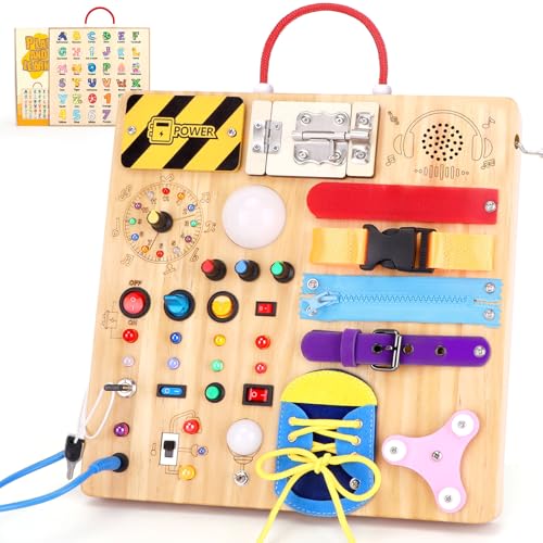 23 in 1 Busy Board Montessori Spielzeug ab 1 jahr Activity Board Spielzeug...