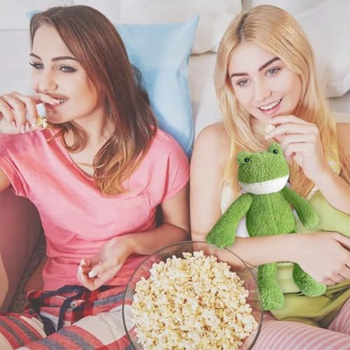 LIAOLI Frosch Kuscheltier Plüschtier,Frog Plush Toy Stuffed Animal,Cartoon Frosch Puppen Plüsch Spielzeug für Kinder Mädchen Jungen Geburtstag Weihnachten Geschenke - 40cm