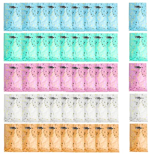 50 bolsas de regalo pequeñas para cumpleaños infantiles, fiestas infantiles, bolsas de regalo, bolsas de regalo de cumpleaños, bolsas de regalo para Halloween, Navidad, bodas