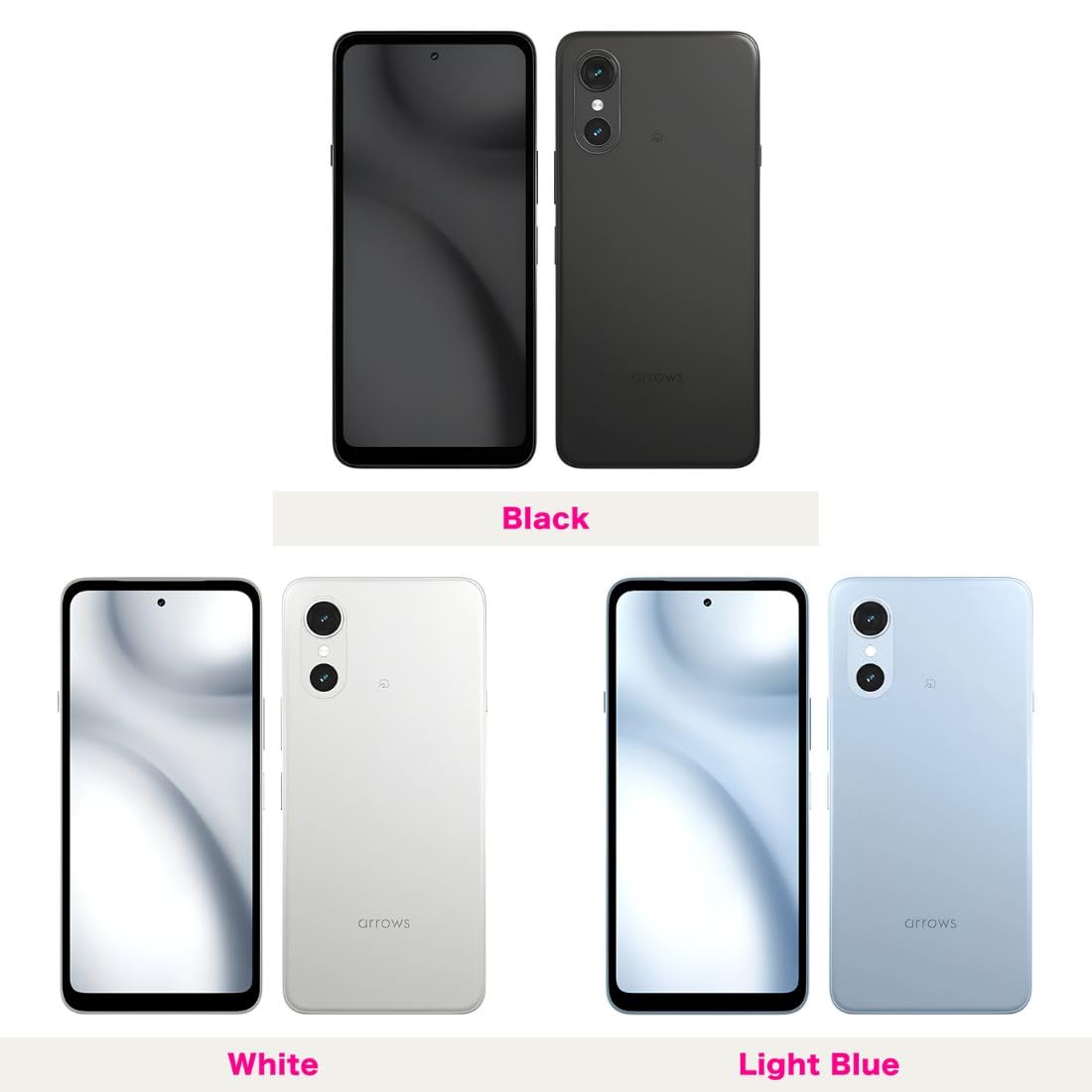 Amazon | arrows We3 （4GB + 64GB） キャリア版 SIMフリー スマホ本体
