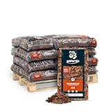 GALAMIO Rindenmulch Pinie Grob 25-40 mm - 720L (12 x 60L) - unbehandelter, natürlicher Bodenschutz