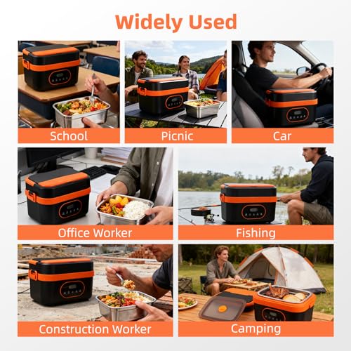 Lunch Box Chauffante Rechargeable + Programmable – Image 5