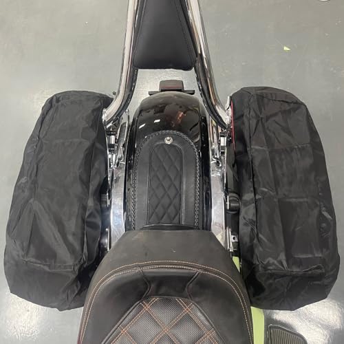 Cubiertas impermeables para tapas de alforjas para Harley Touring miniatura 3