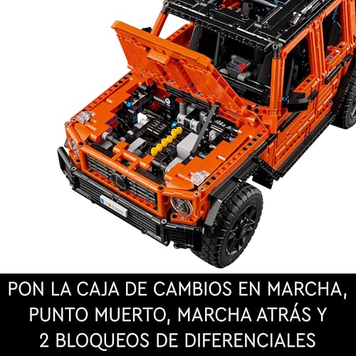 Miniatura 4 de LEGO Technic Mercedes-Benz G 500 Professional Line Kit de Construcción, Maqueta de Coche Clase G para Adultos, Regalo para Hombres y Mujeres Fans de los 4x4, Decoración del Hogar 42177