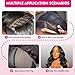 Body Wave Bundles Human Hair 12 14 16 Inch Human Hair 3 Bundles 100% Unprocessed Brazilian Raw Weave Bundle Human Hair Extensions for Black Women Natural Color