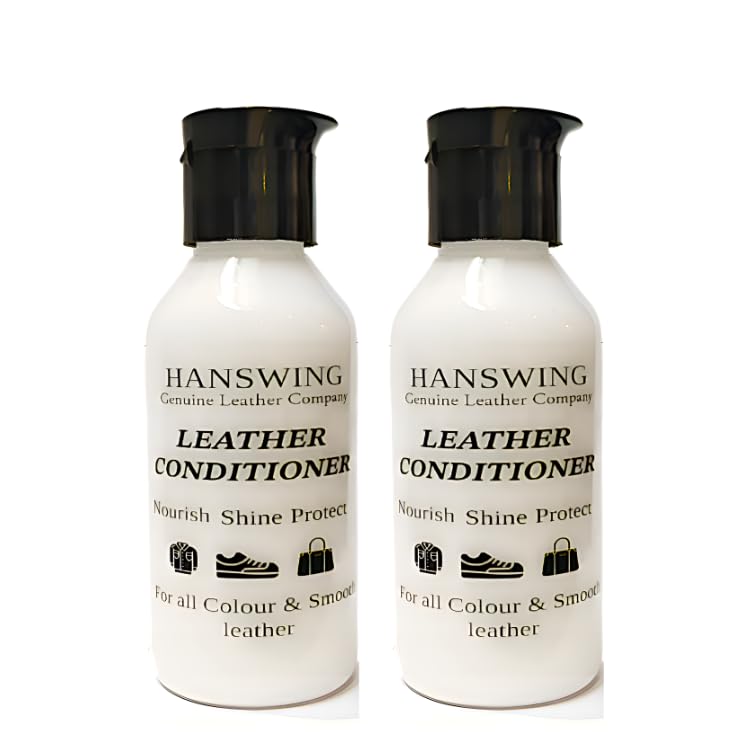 HANSWING Leather Shoe Conditioner Shining Neutral Polish Cream for leather Jacket Bag Combo Pack (B0DFCFGXQV) Amazon Price History, Amazon Price Tracker