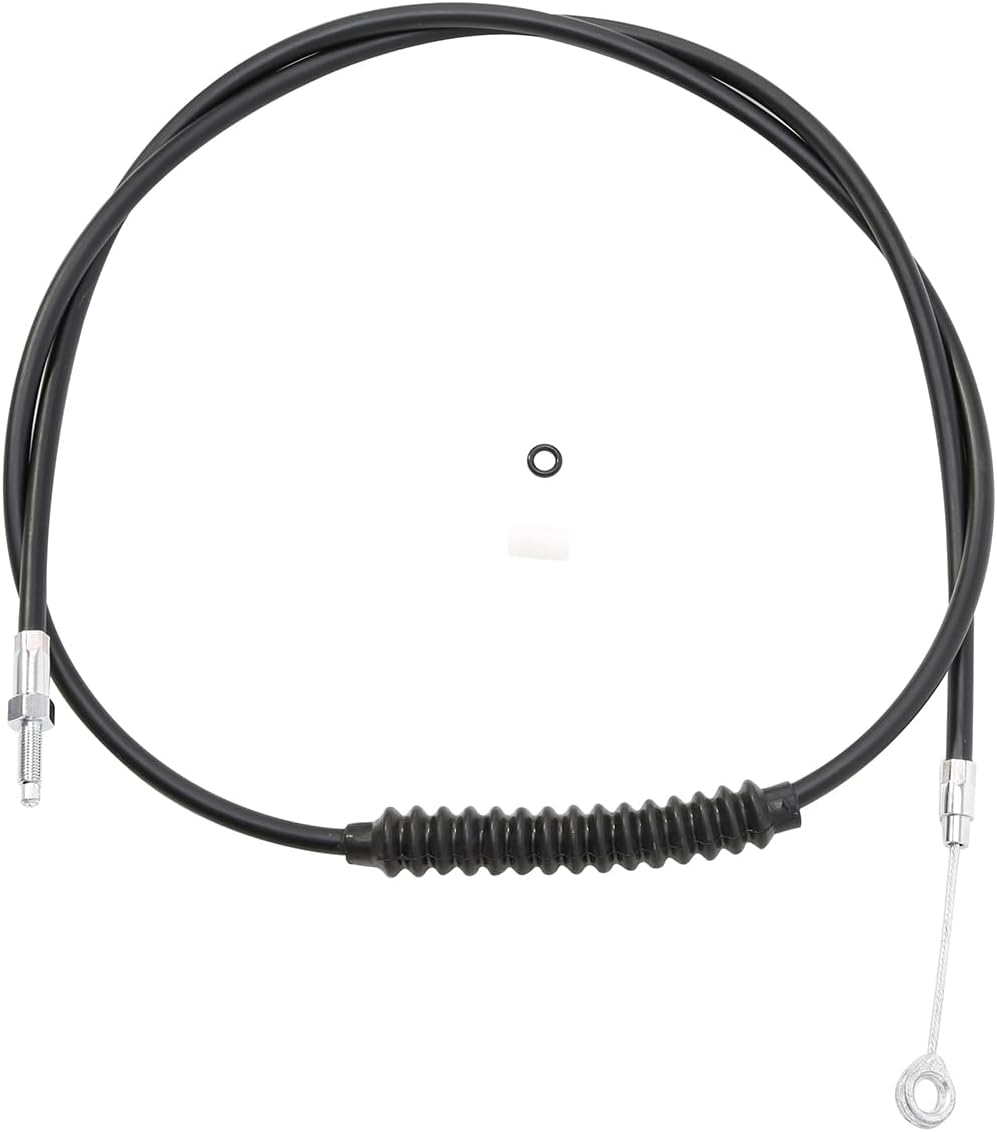 CUSTOM CHROME CCI 68.1" Black Vinyl Motorcycle Clutch Cable Fit for Harley Road King 1996-1999 Electra Glide Classic 1987-1995 Softail Deluxe 1993-1996 2006 Dyna Wide 1993-2005