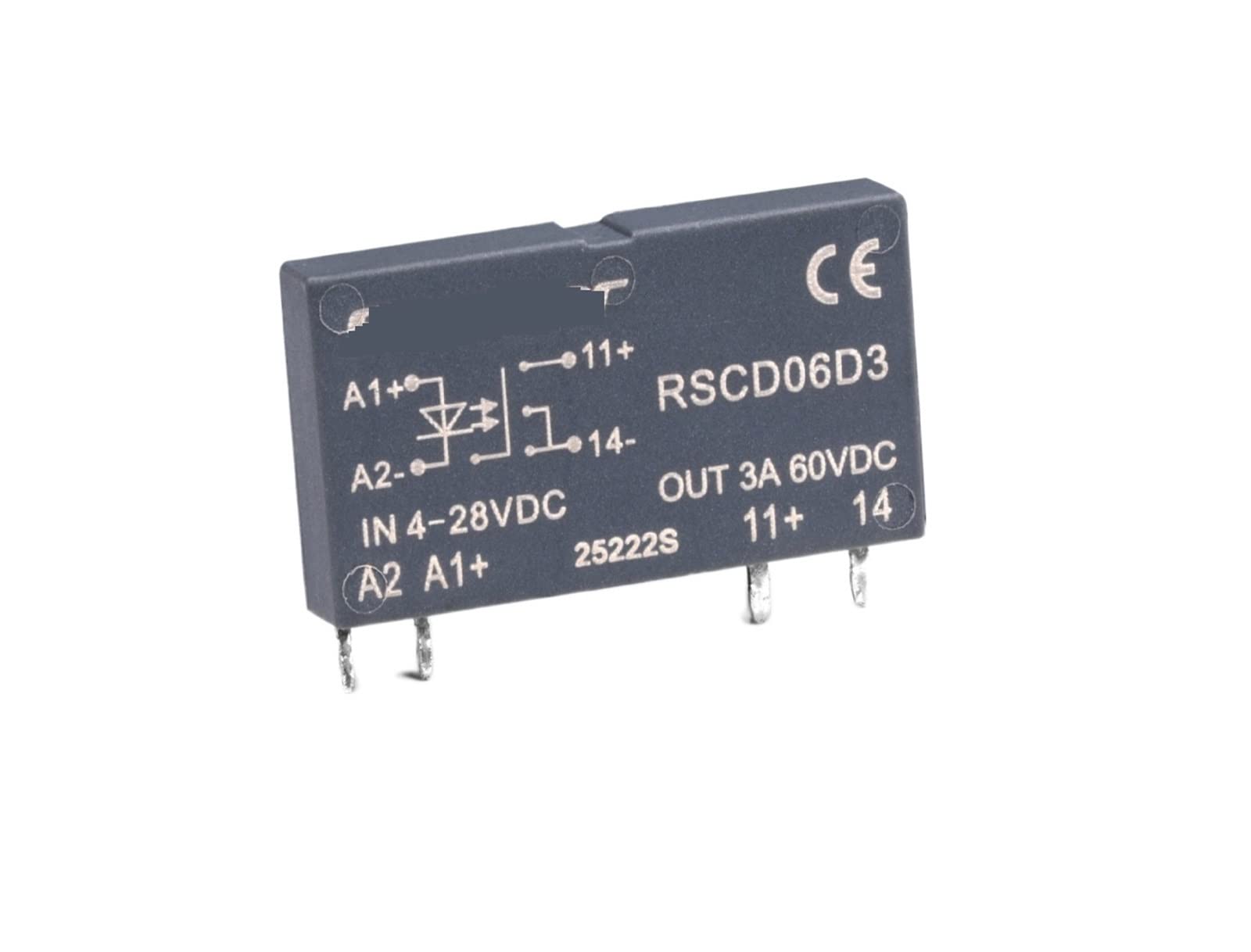 MDFD Shenle Sheet Solid State Relay RSC Series AC and DC Load 3A with SNC05-E-AR Socket