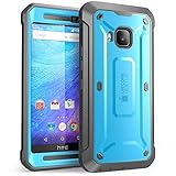 HTC One M9 Case, SUPCASE Full-body Rugged Holster Case with Built-in Screen Protector for HTC One M9 (2015 Release), Unicorn Beetle PRO Series - Retail Package (Blue/Black)