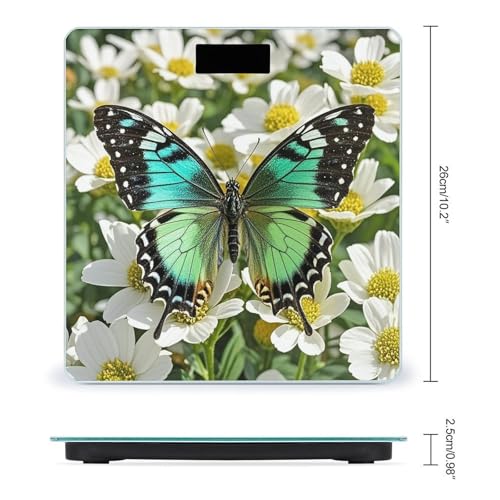 Báscula Digital de Baño Music Butterfly Precisa y Moderna miniatura 2
