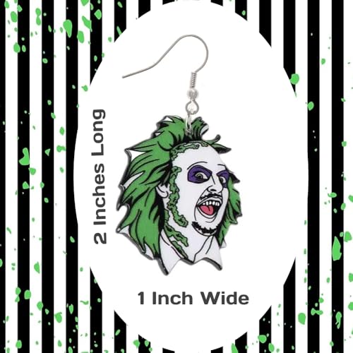 Betelgeuse Lightweight Acrylic Earrings for Women, Cosplay, Halloween, Comicon. Beetle Earrings2