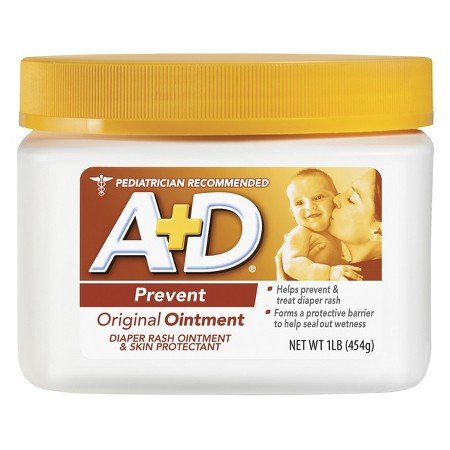 A+D Original Diaper Rash Ointment for use on Diaper Area - 16 oz.